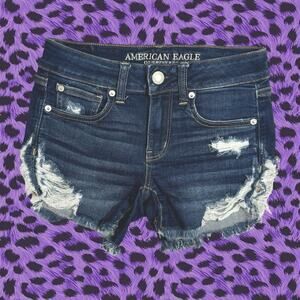 Denim mini shorts jeans American Eagle